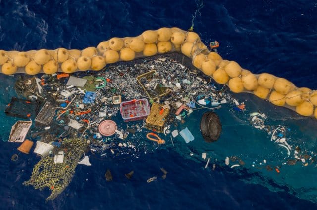 海に流れているプラスチックゴミ