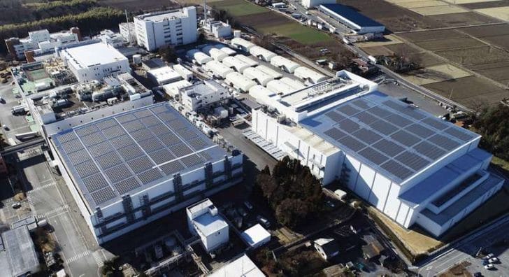 花王株式会社が導入した太陽光発電